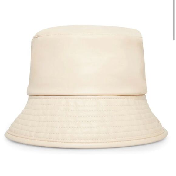 Steve madden reversible 90s Style bucket hat cream - Picture 8 of 8